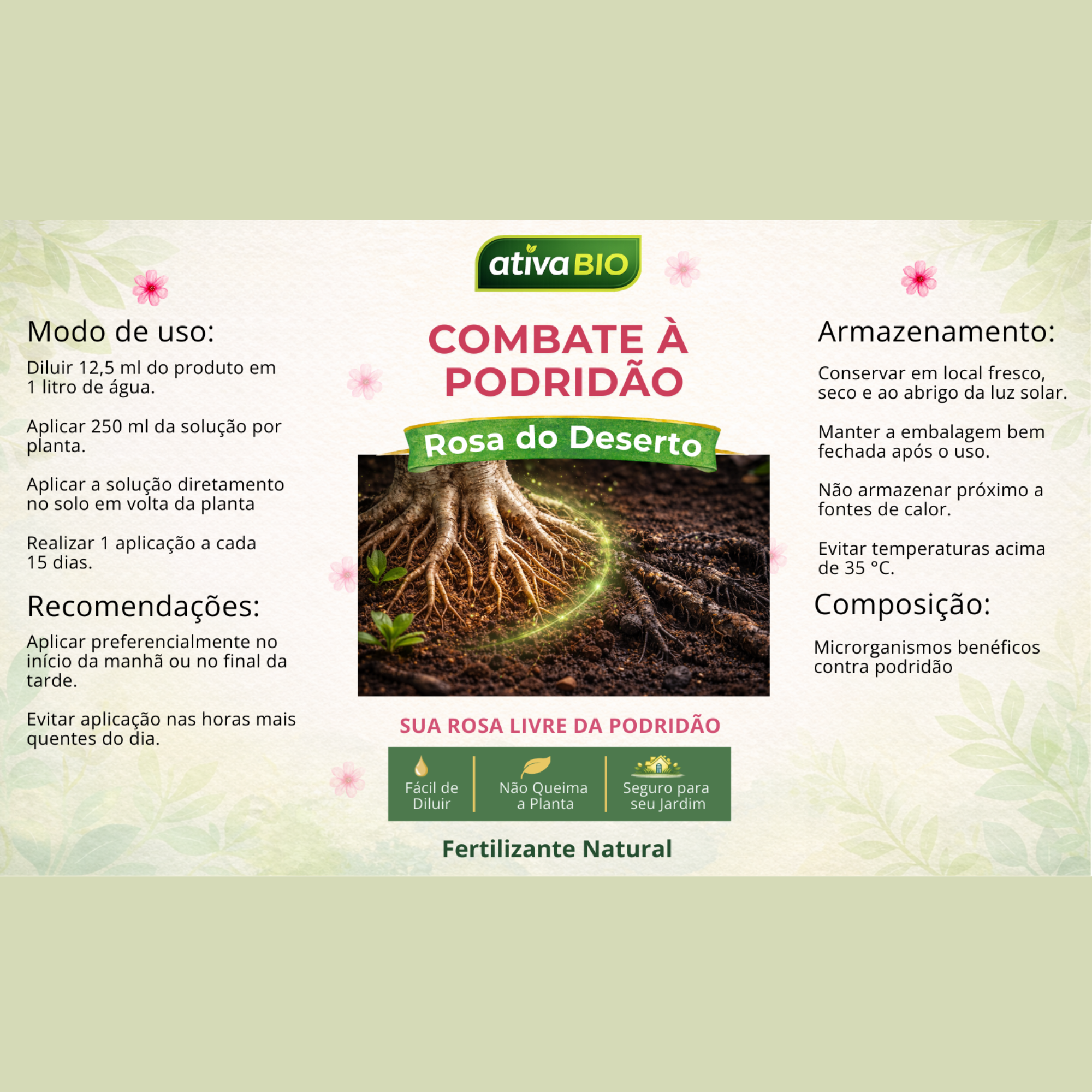 Rosa do Deserto: Combate à Podridão
