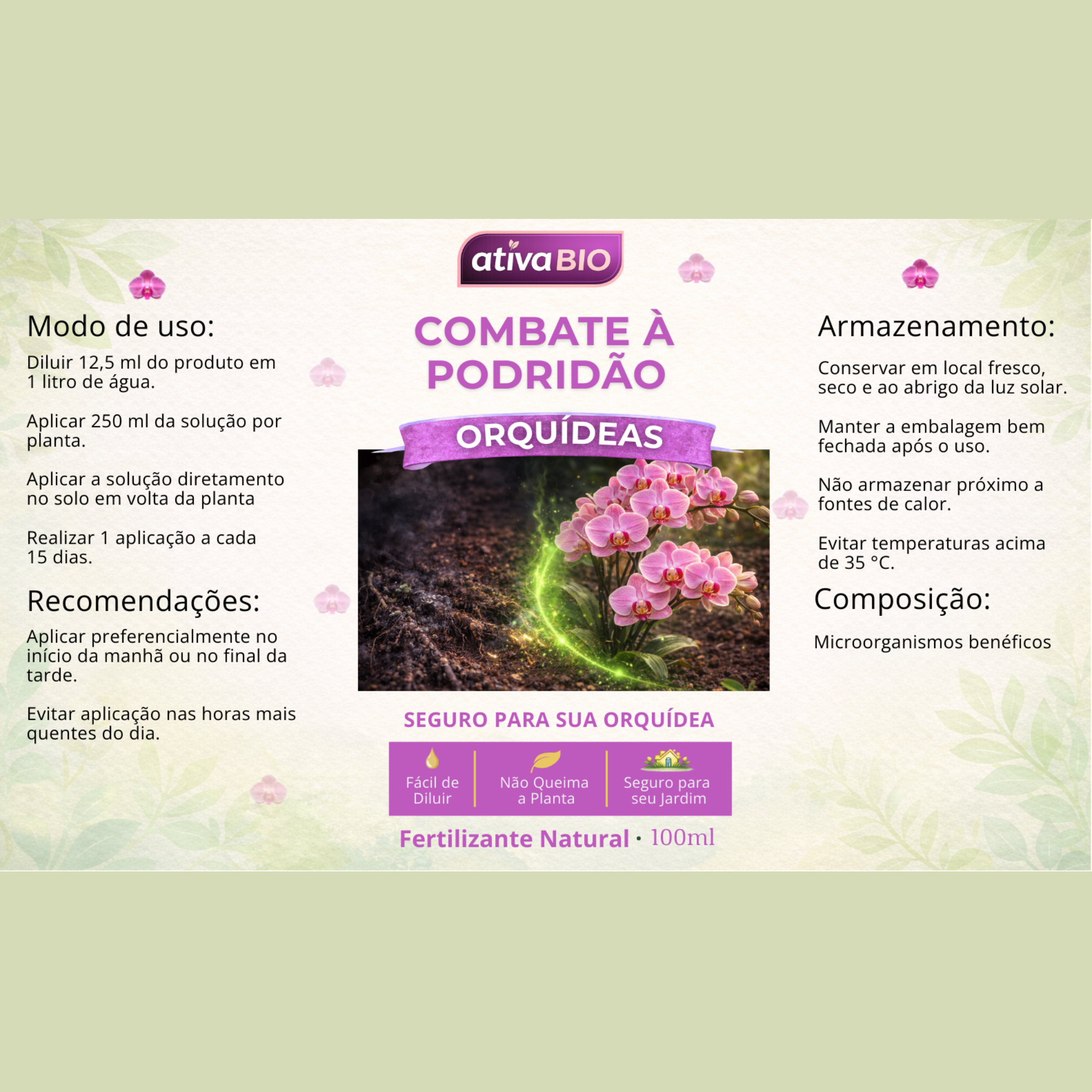 Orquídea: Combate à Podridão