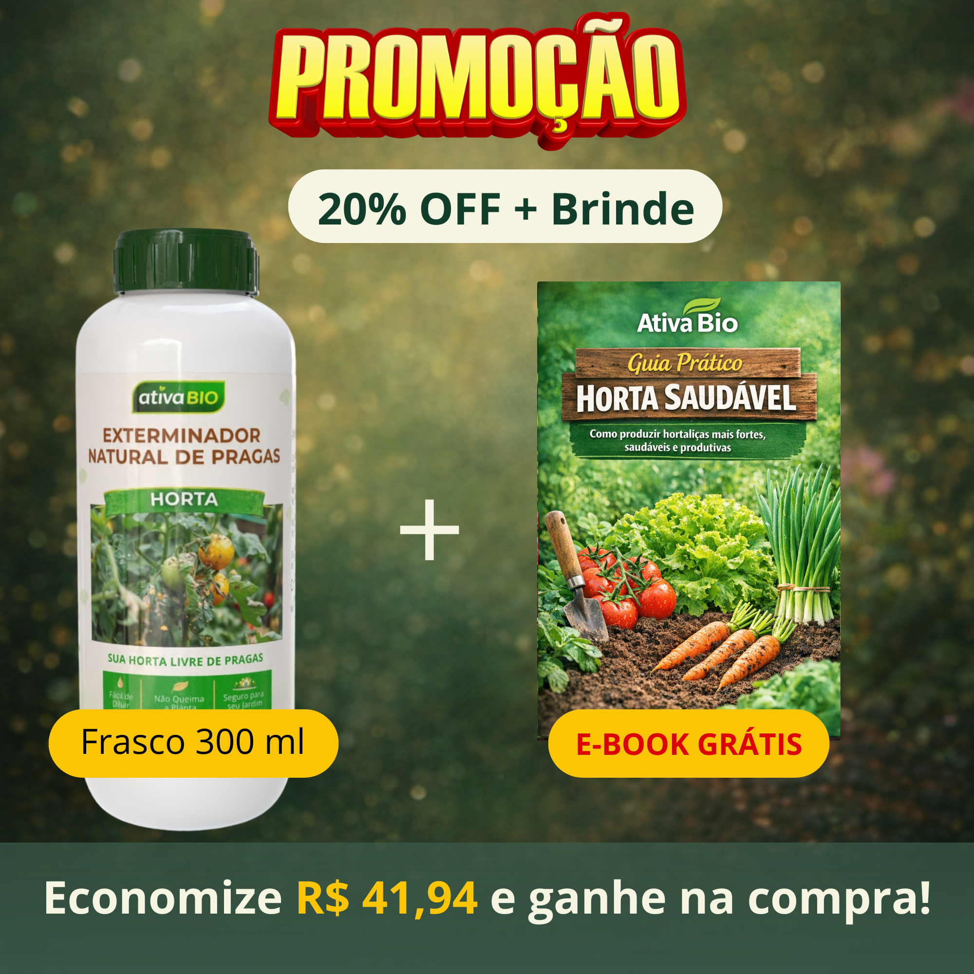 Horta: Exterminador Natural de Pragas