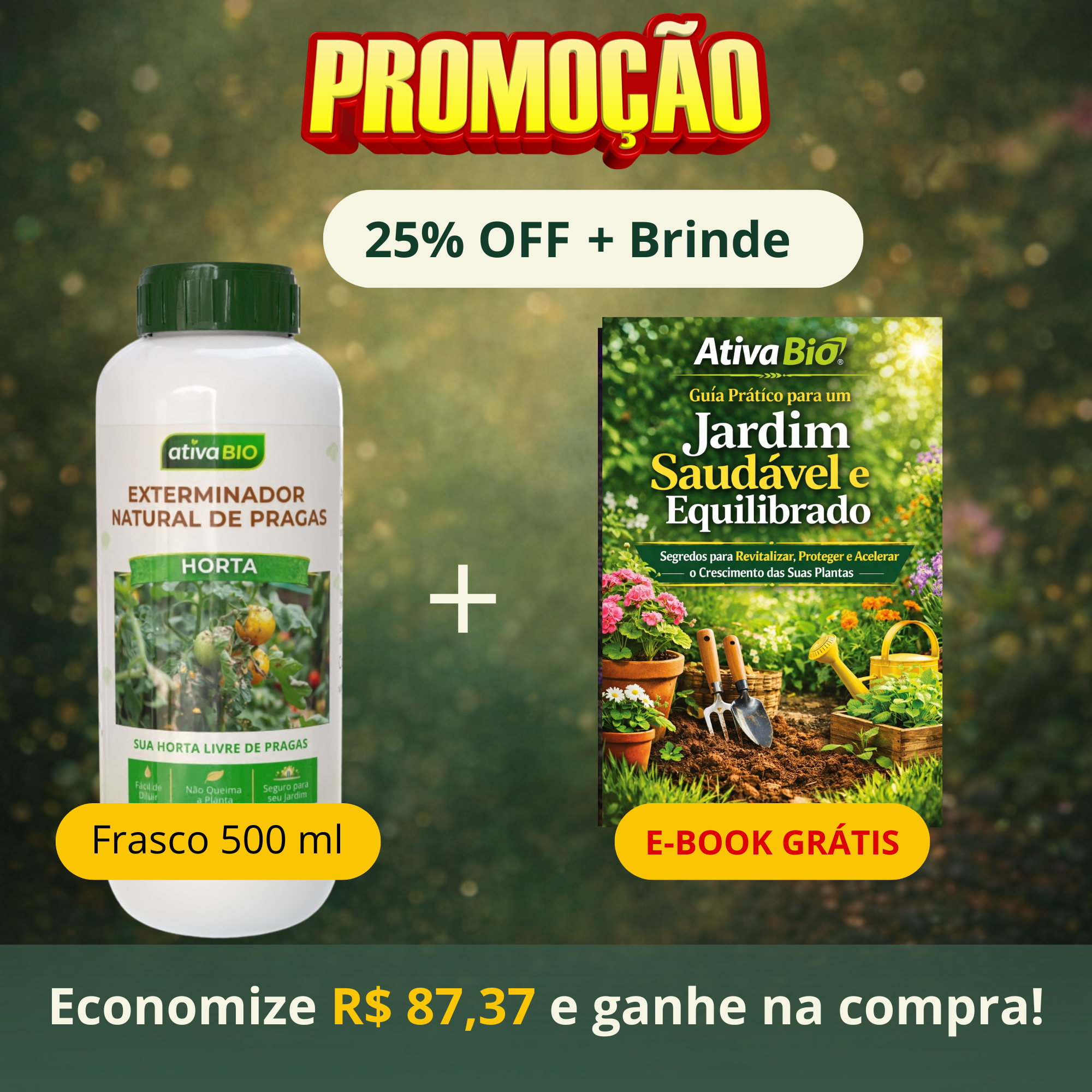 Horta: Exterminador Natural de Pragas