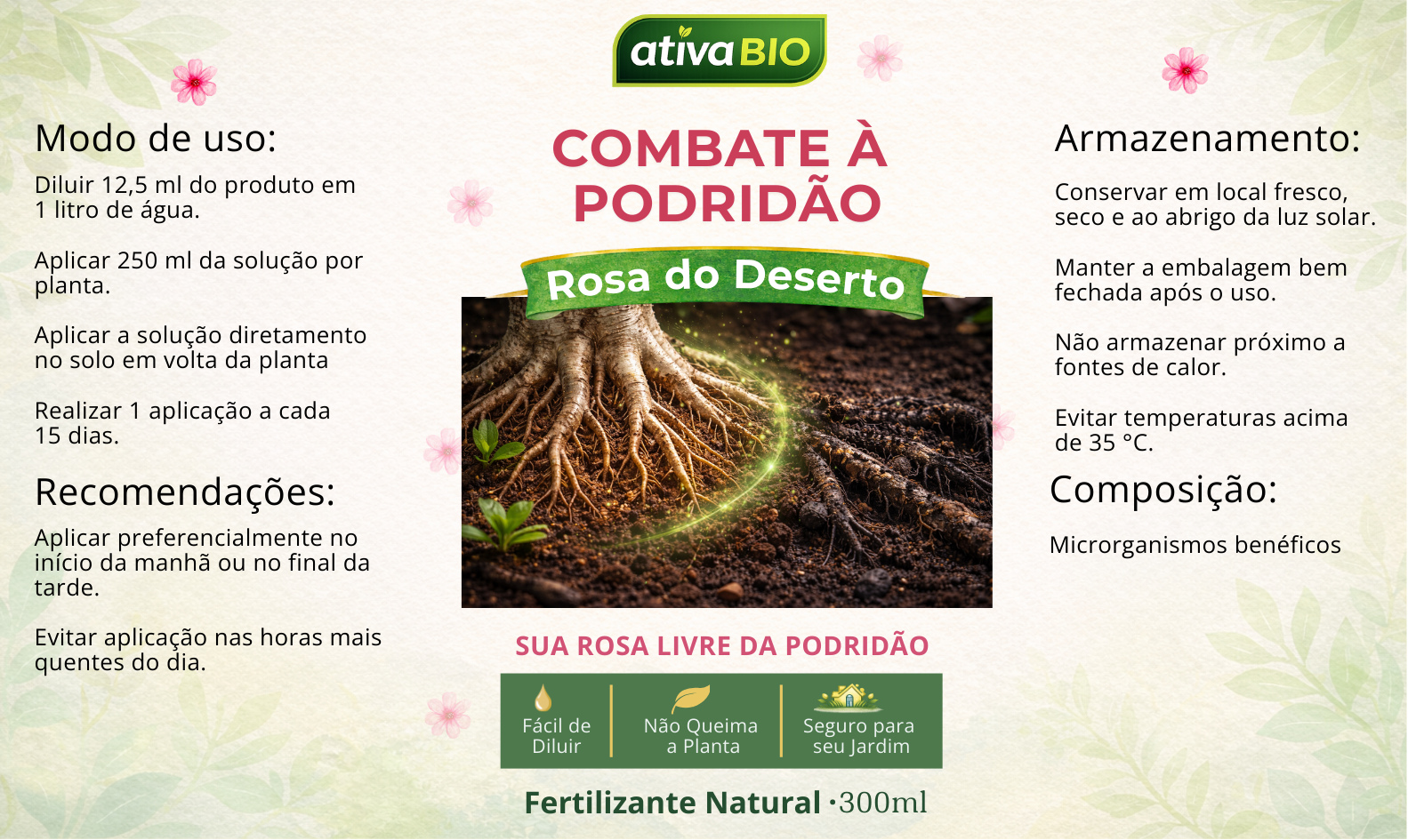 Rosa do Deserto - Kit Completo