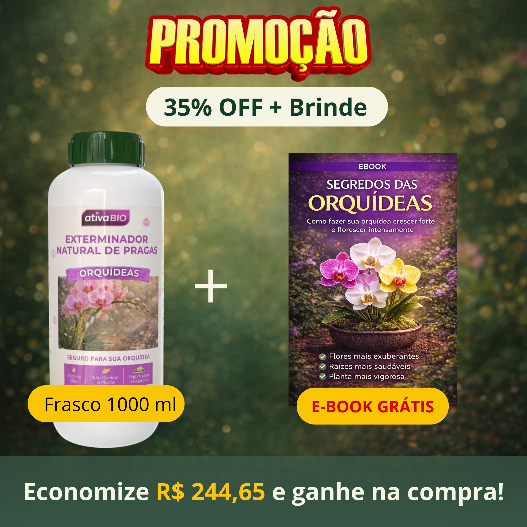 Orquídea: Exterminador  Natural de Pragas