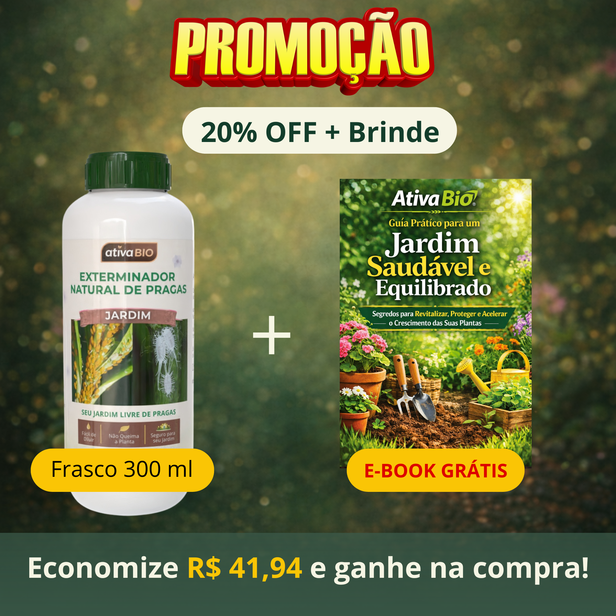 Jardim: Exterminador  Natural de Pragas