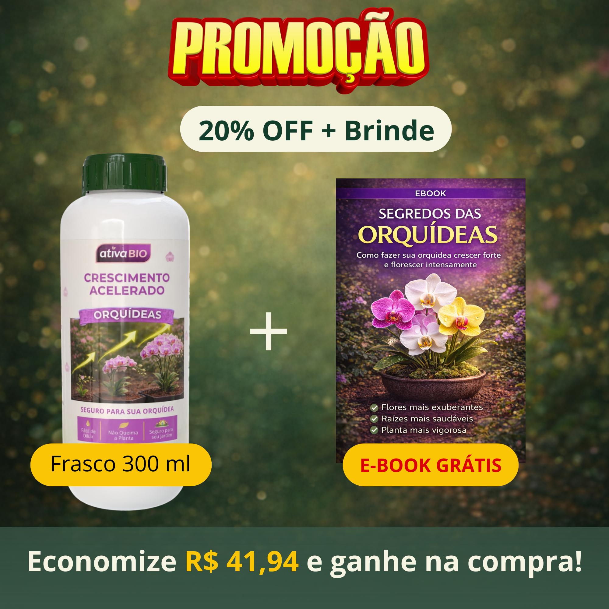 Orquídea: Crescimento Acelerado
