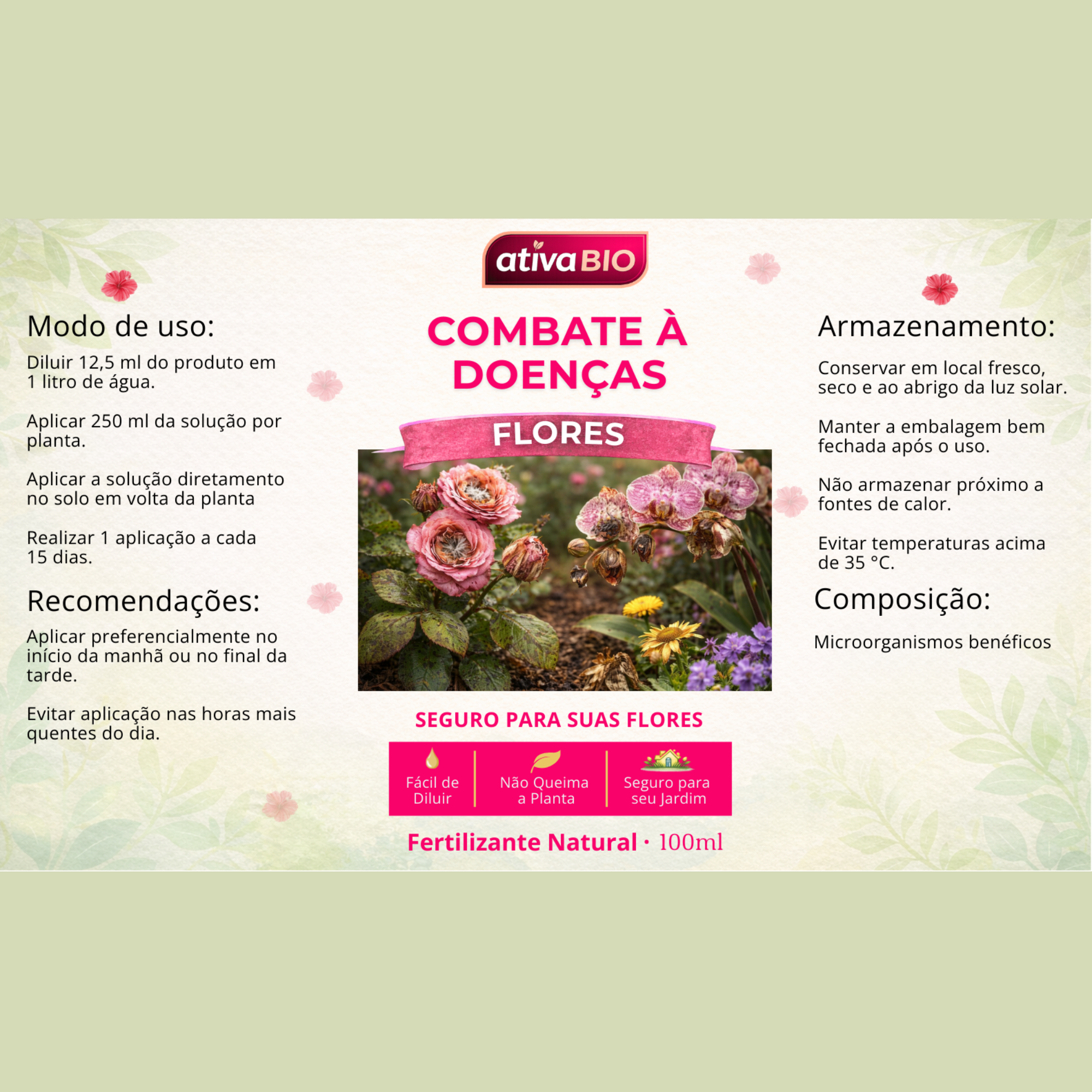 Flores: Combate à Doenças